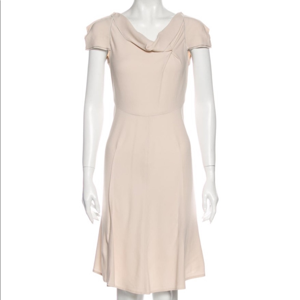 Roland Mouret cowl neck dress